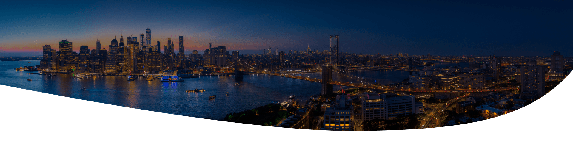 New yourk city at night